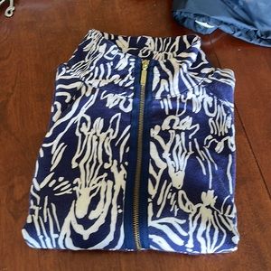Lily Pulitzer size xxs zebra print pullover